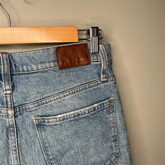 Madewell Classic Straight Jeans in Nearwood Wash - Picture 10 of 14